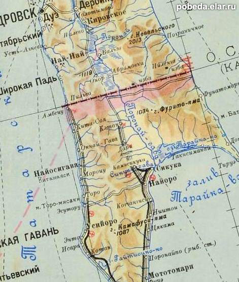 Сахалин до 1945 на карте. Карафуто амбецу. Памятник смирных 50 параллель. Карта сахалина 1905 года. Сахалин на карте.