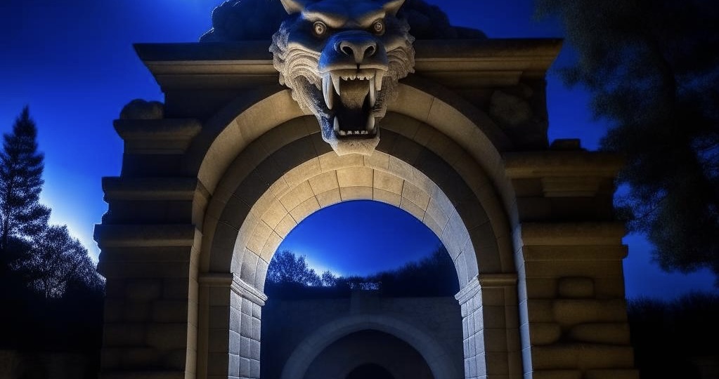 Дом в парке в стиле 17-18 века или большой медальон, который нужно вернуть