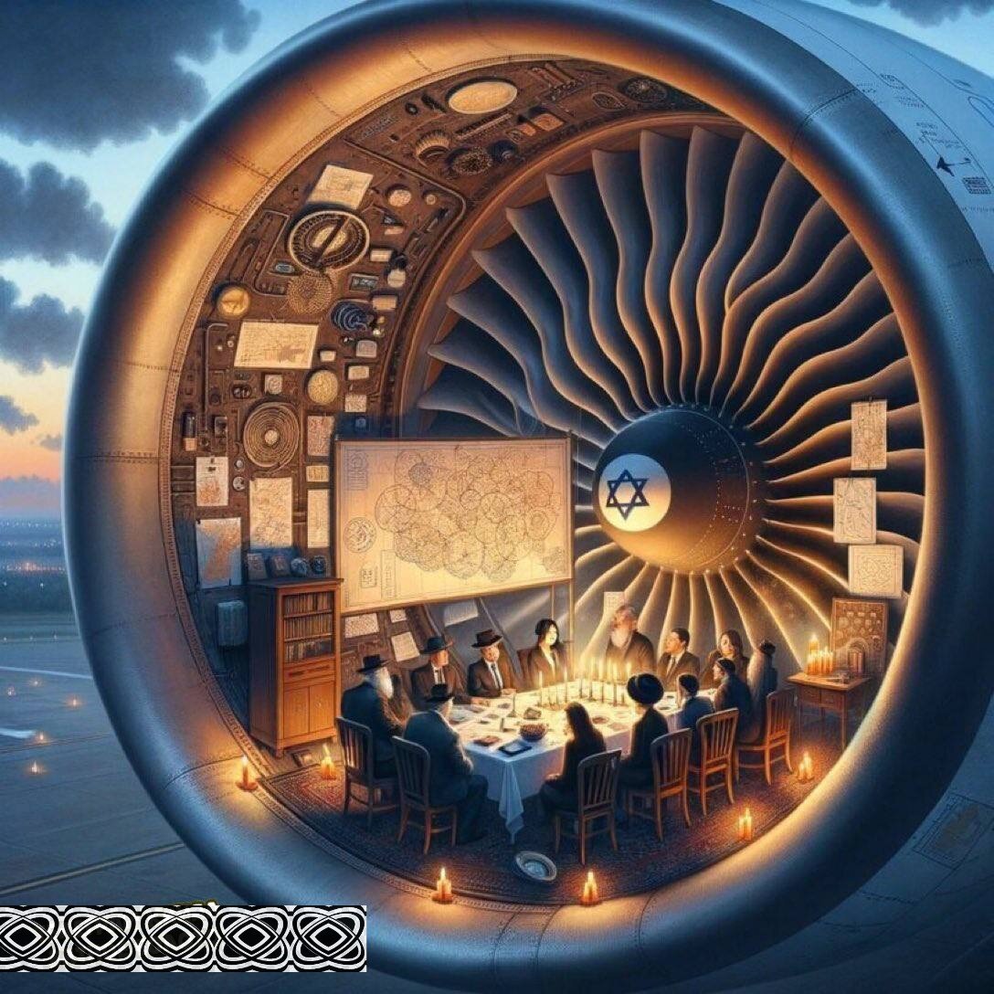 Как потешаются над поиском евреев в турбине самолета: подборка картинок ...