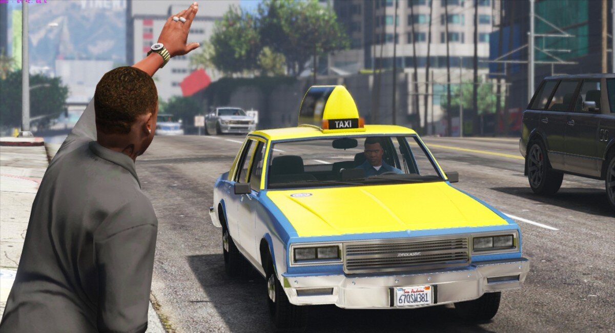 Gta 5 taxi