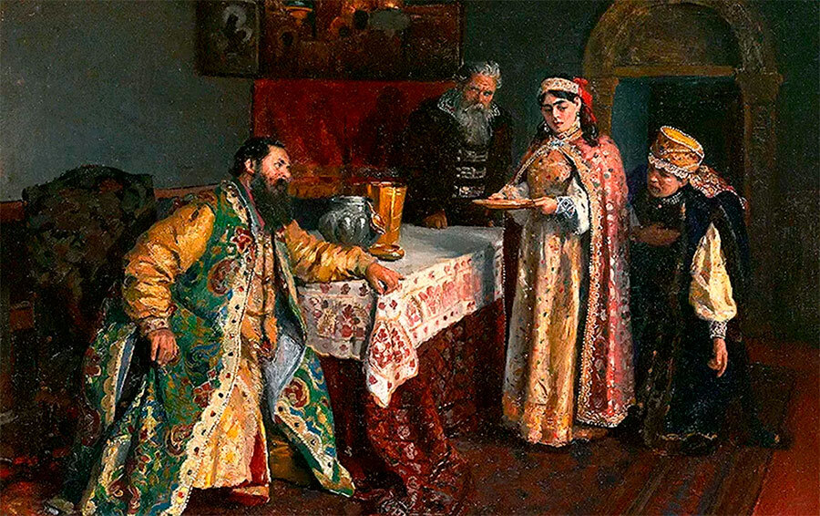 А.Маковский. Гостеприимство