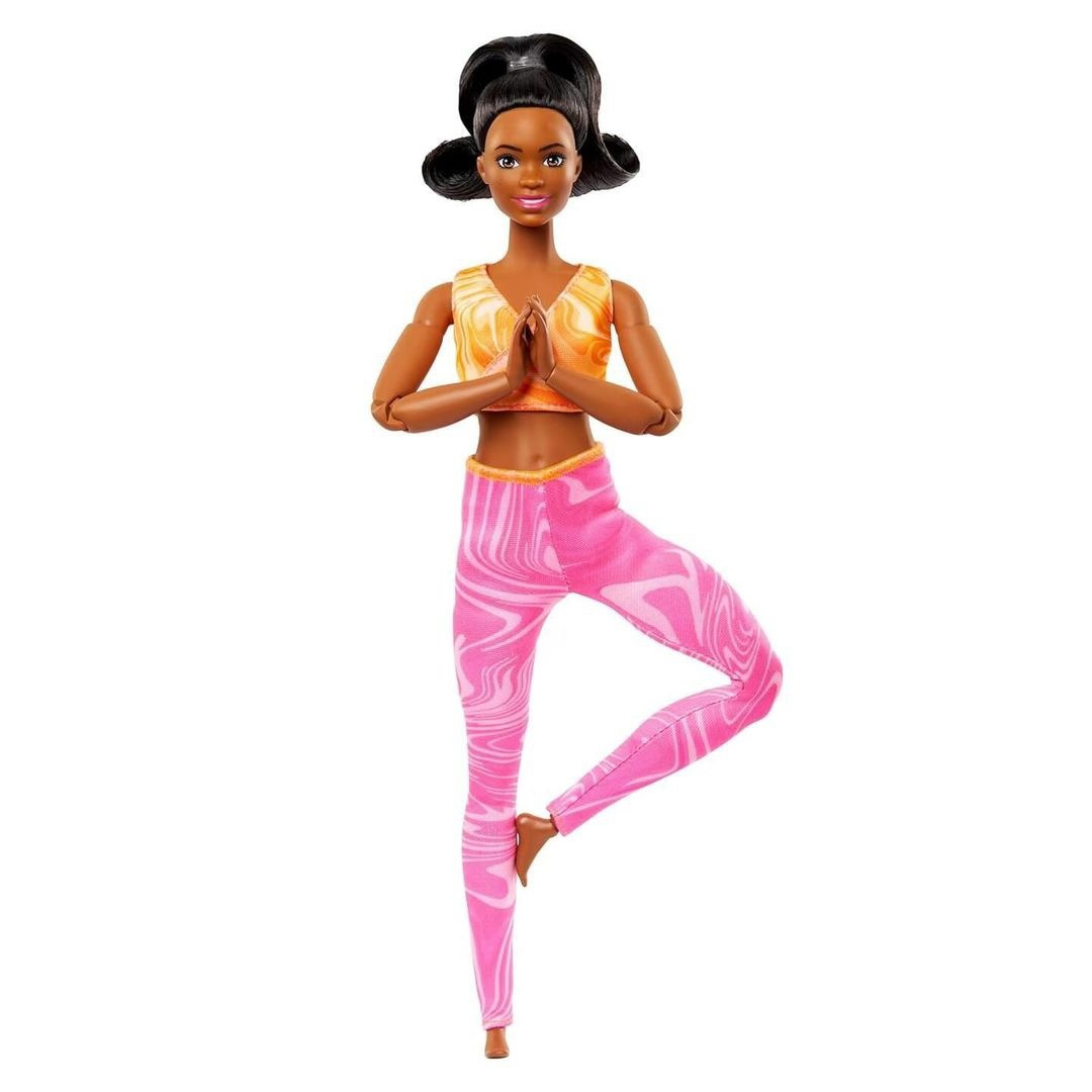 Yoga barbie made to move cheap
