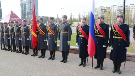 Поисковый отряд ПАТРИОТ.Перезахоронение воинов ркка .Воронеж 3 ноября 2023 года.Памятник Славы