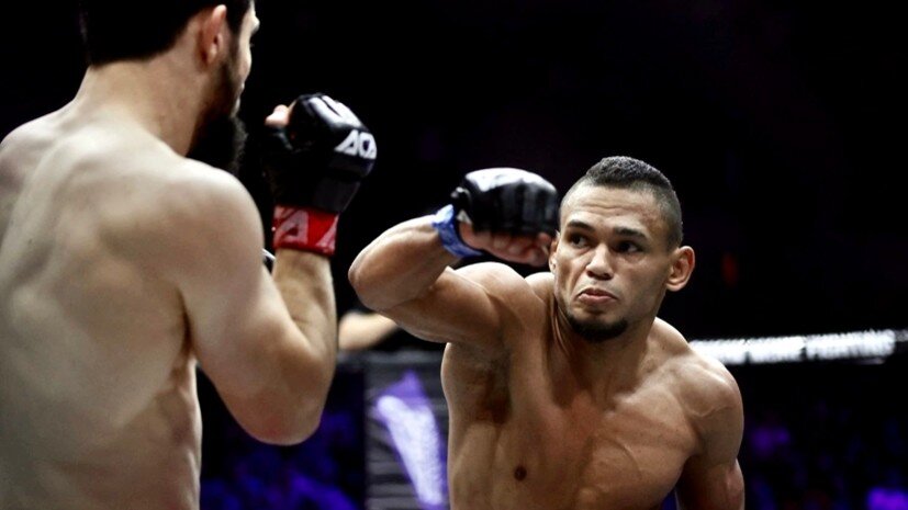     Бойцы ACA Мехди Дакаев и Хердесон Батиста  ACA MMA
