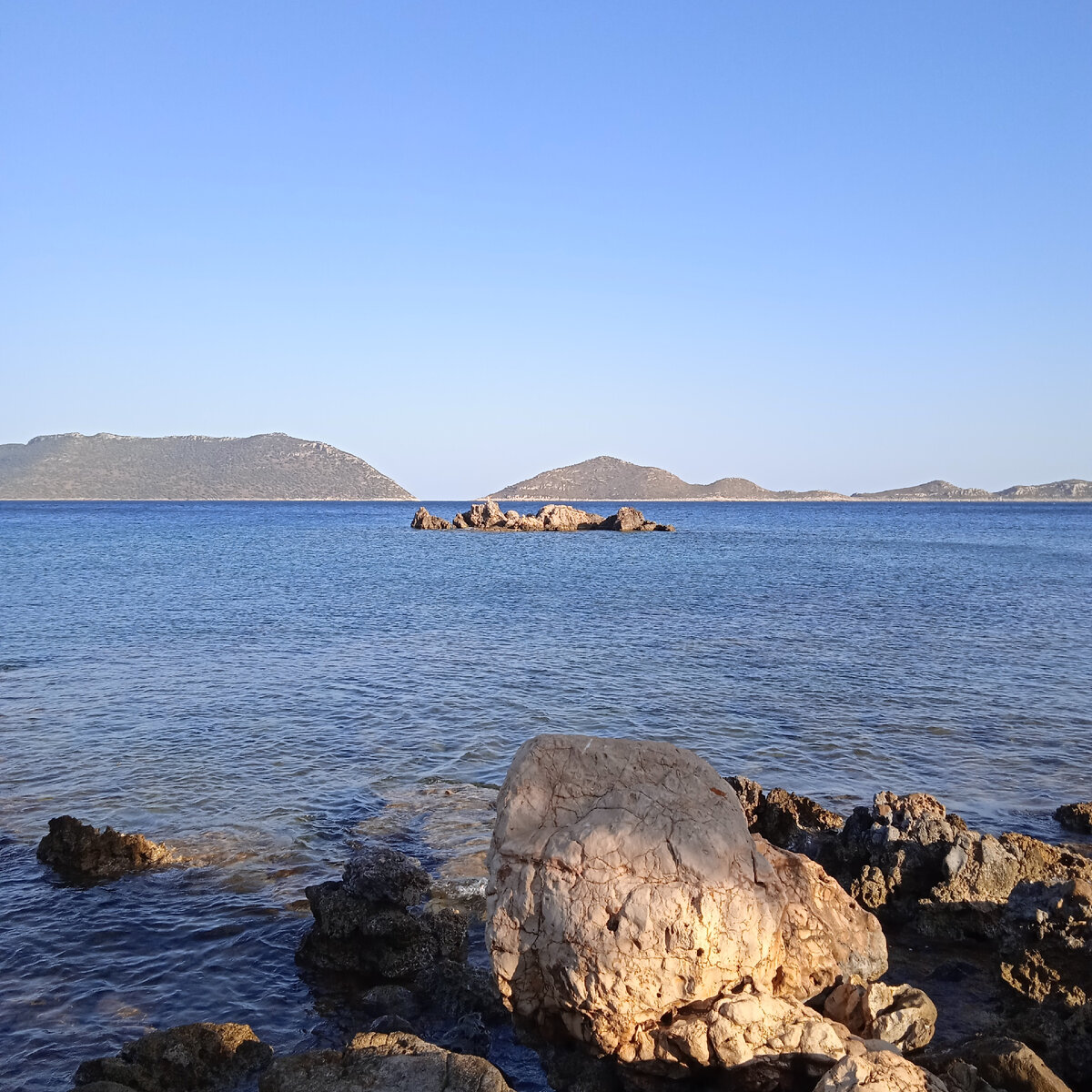 Фото автора. Море, маленькие островки