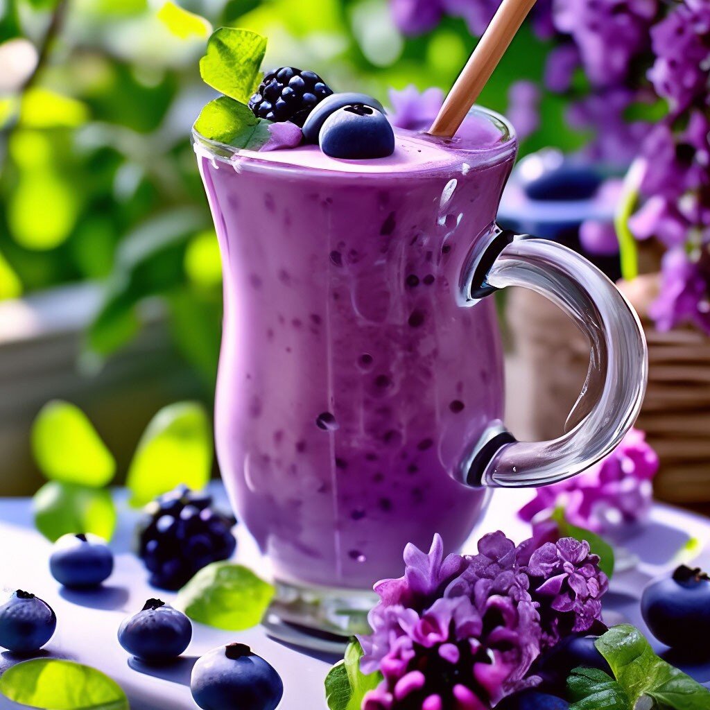 Смузи из черники