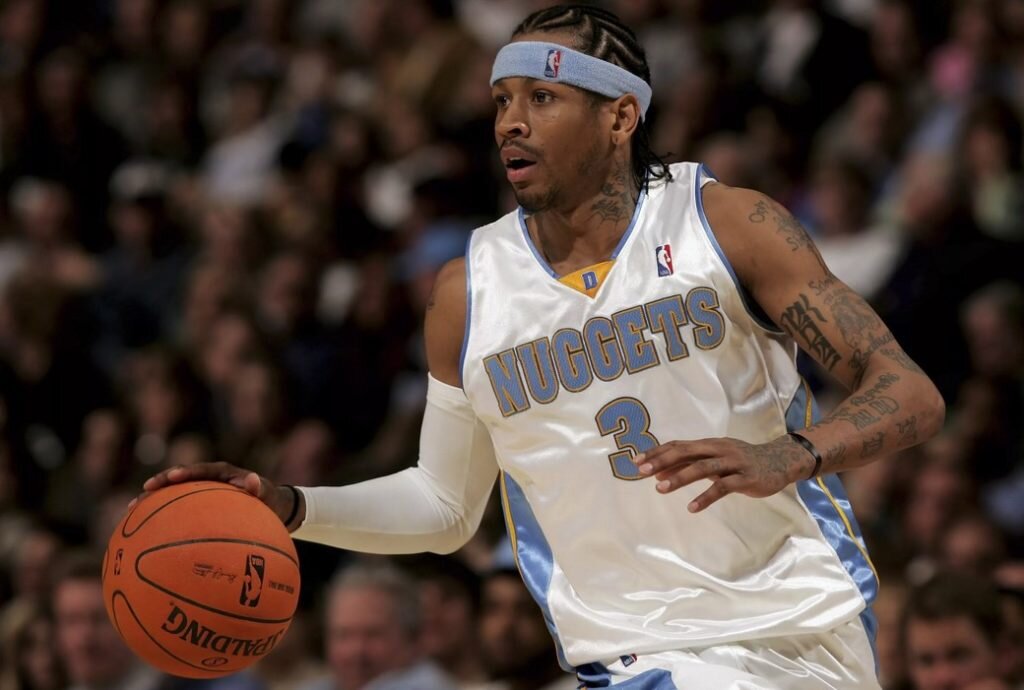 Аллен Айверсон во времена выступления за 'Наггетс'