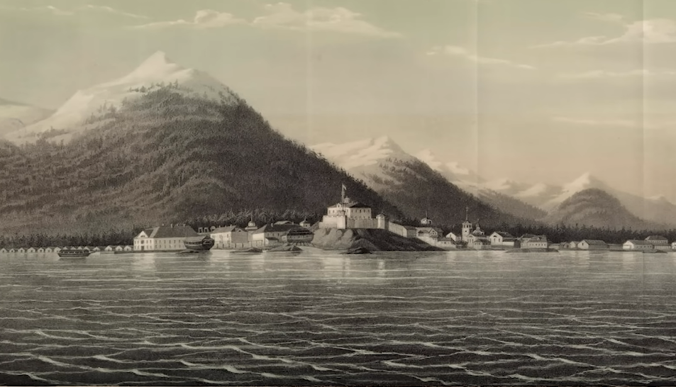 новоархангельск аляска 19 век. Alaska history. ситка аляска. аляска 19 век. поселение григория шелихова на острове кадьяк.