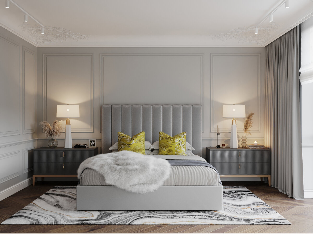 Спальня от Victoria Vlasova Interiors в ЖК NV9