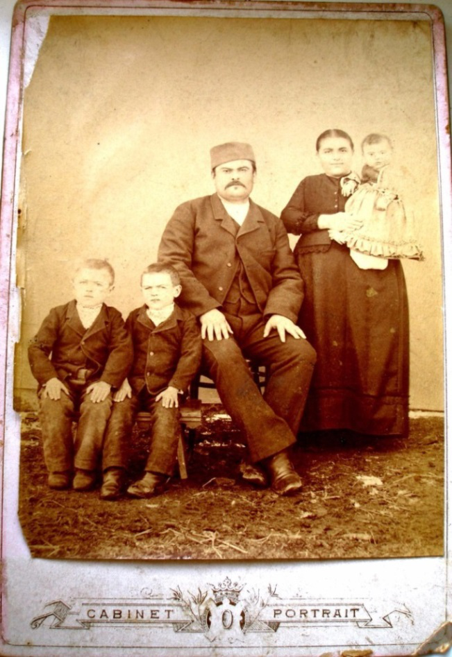 фотография семьи Кайзер 1895 года