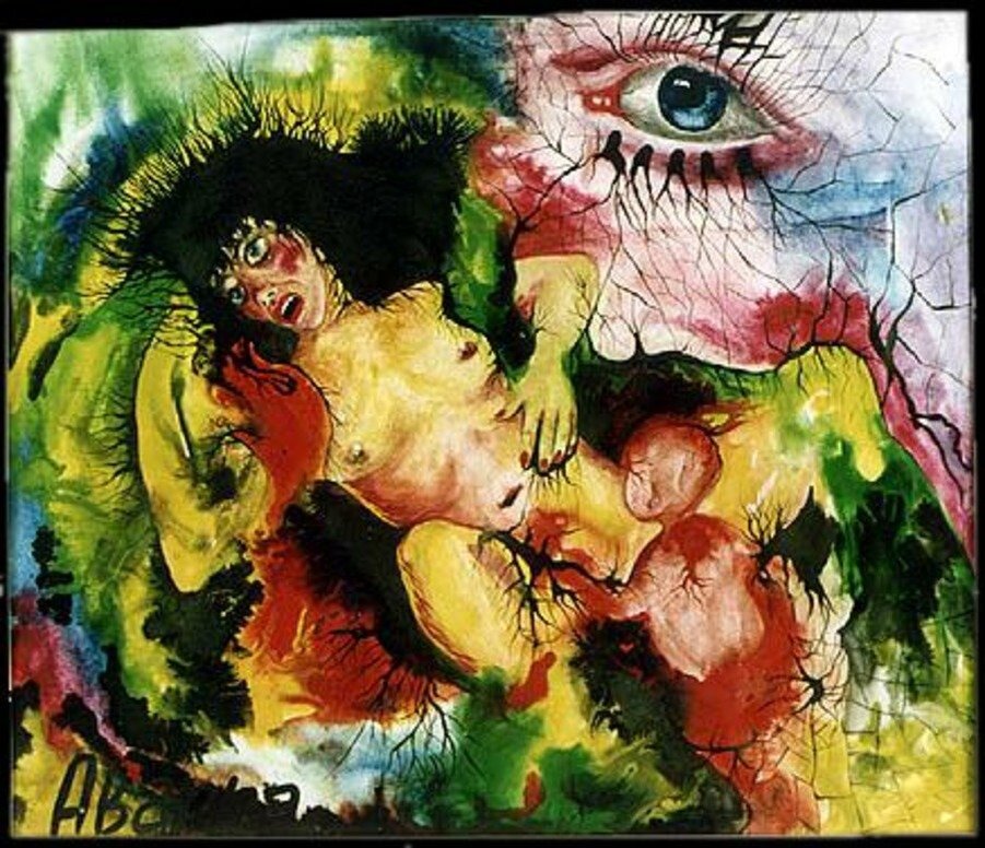 Иллюстрации к статье душевнобольных людей взяты из просторов интернета