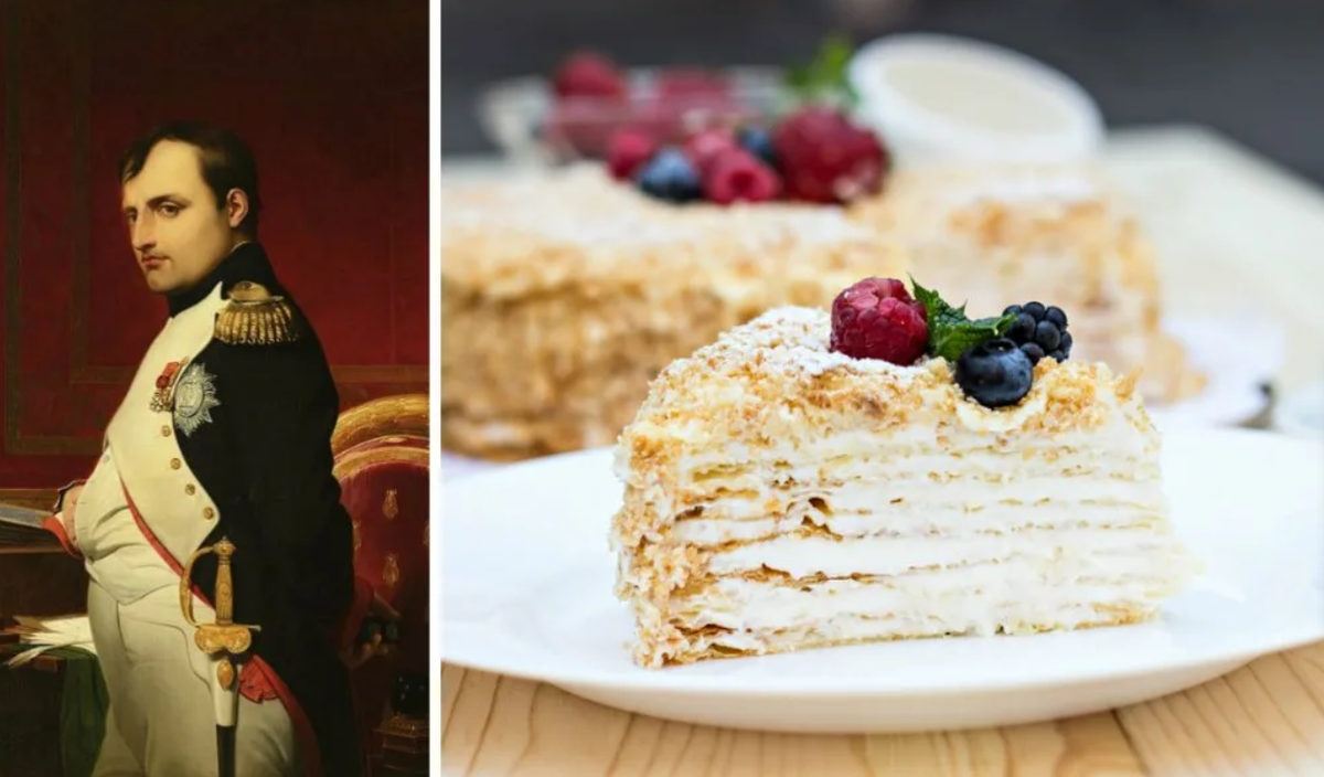 Торт наполеон название. Наполеон Бонапарт и торт Наполеон. Наполеон Бонапарт тортик. Торт Наполеон с треуголкой.