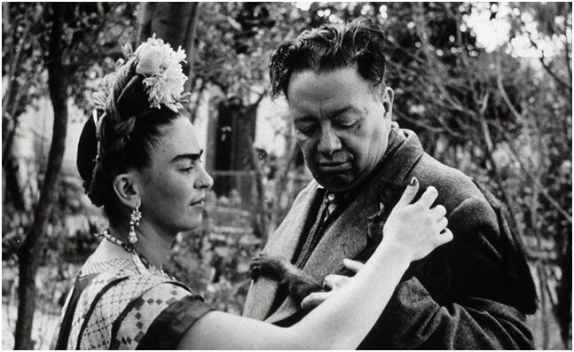 Фрида Кало и Диего Ривера