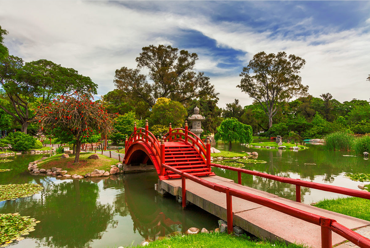 Японский сад (Jardin Japones), Буэнос-Айрес. Фото из открытых источников. 