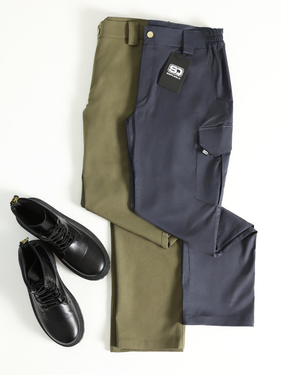 Брюки карго мужские бренда SimpleQlo