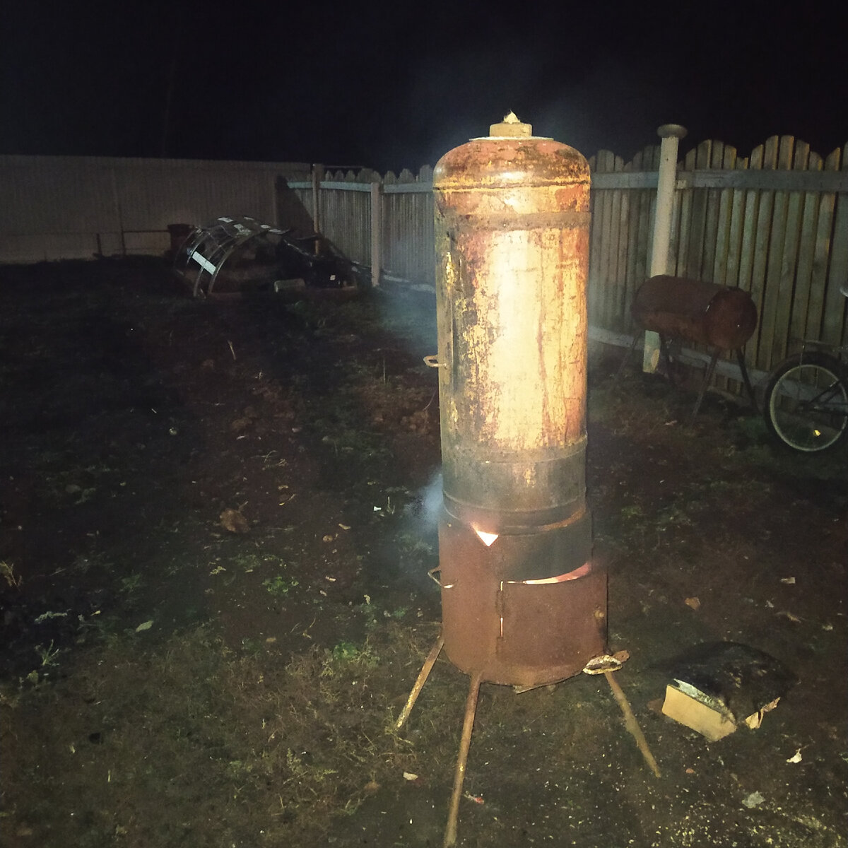 Горячее копчение