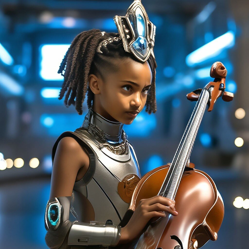 Нейросеть так и не смогла понять, что такое виола да гамба. И глаз зачем-то скосила.