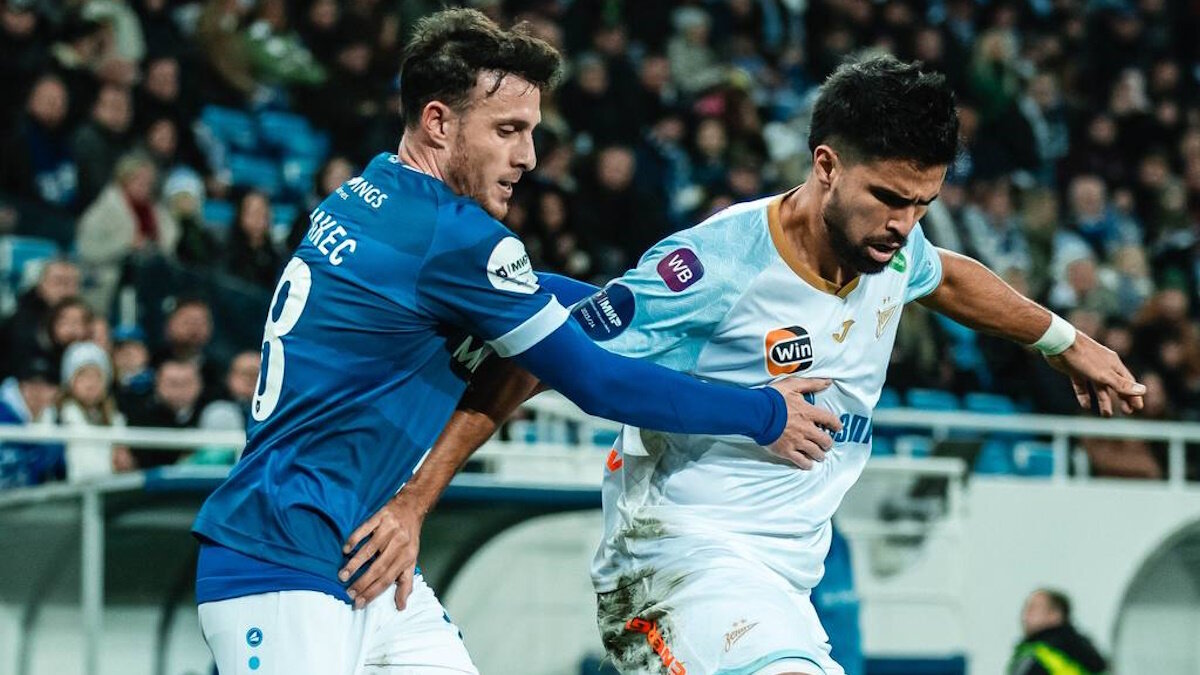    "Балтике" не удалось остановить "Зенит" Фото: пресс-служба ФК "Балтика" (Калининград)