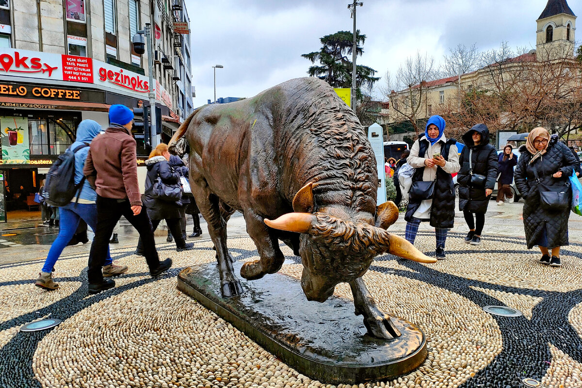 Стамбул, Бык района Кадыкёй (фото из личного архива)