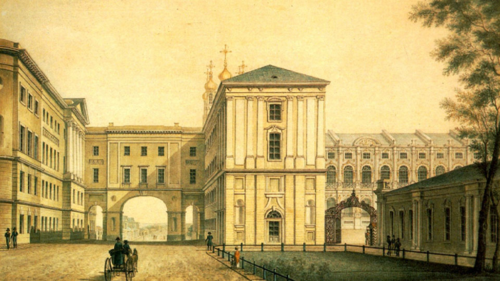 Лицей в Царском Селе А.А. Тон 1822 г.