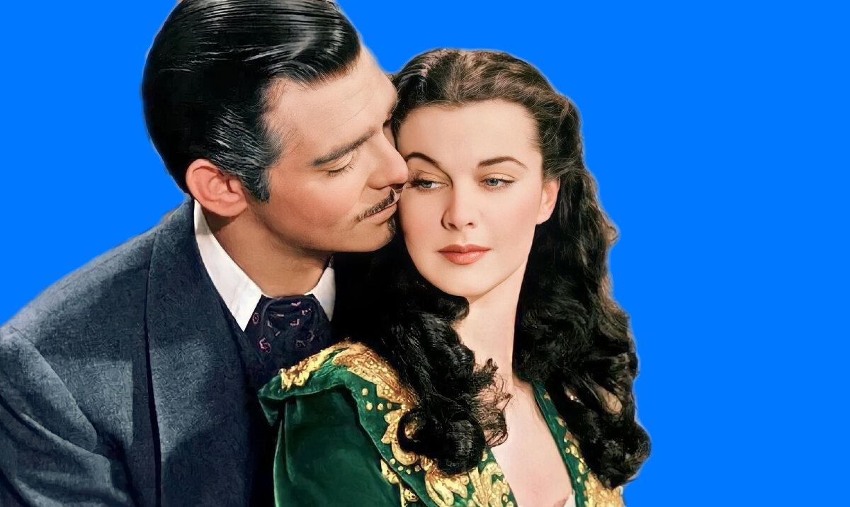 Скарлетт и Ретт Батлер. Источник всех фото: кадры из фильма