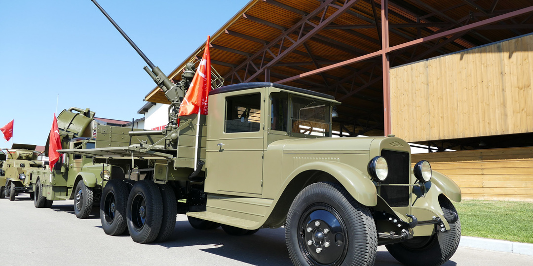 Зенитный грузовик из Коломны