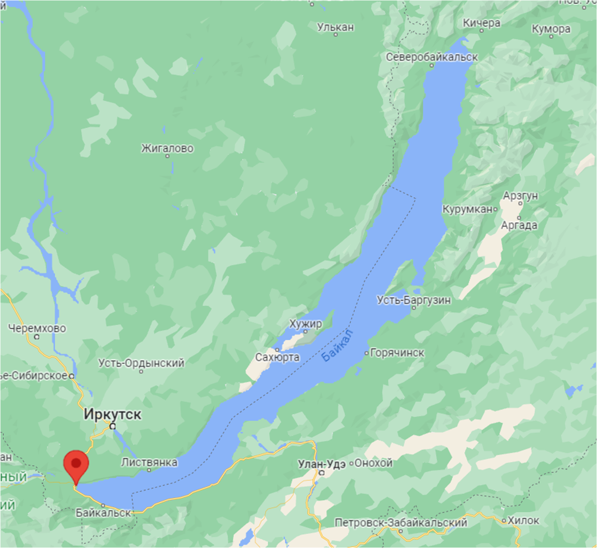 Култук. Google.Maps