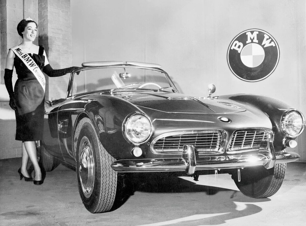 BMW 507 Конкистадор американского рынка | Авто с пропеллером | Дзен