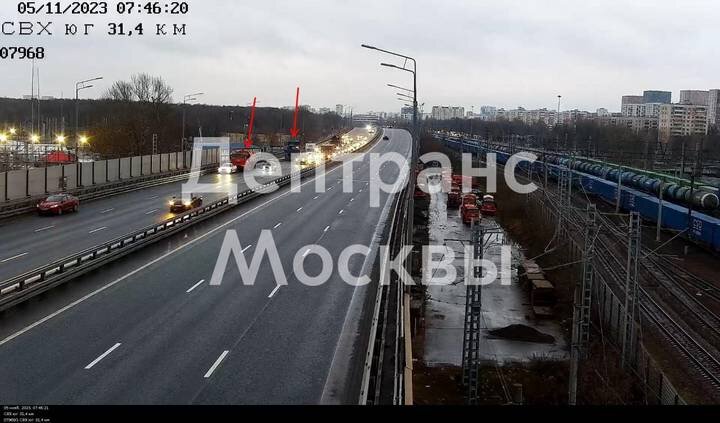 Фото: Telegram / Дептранс. Оперативно