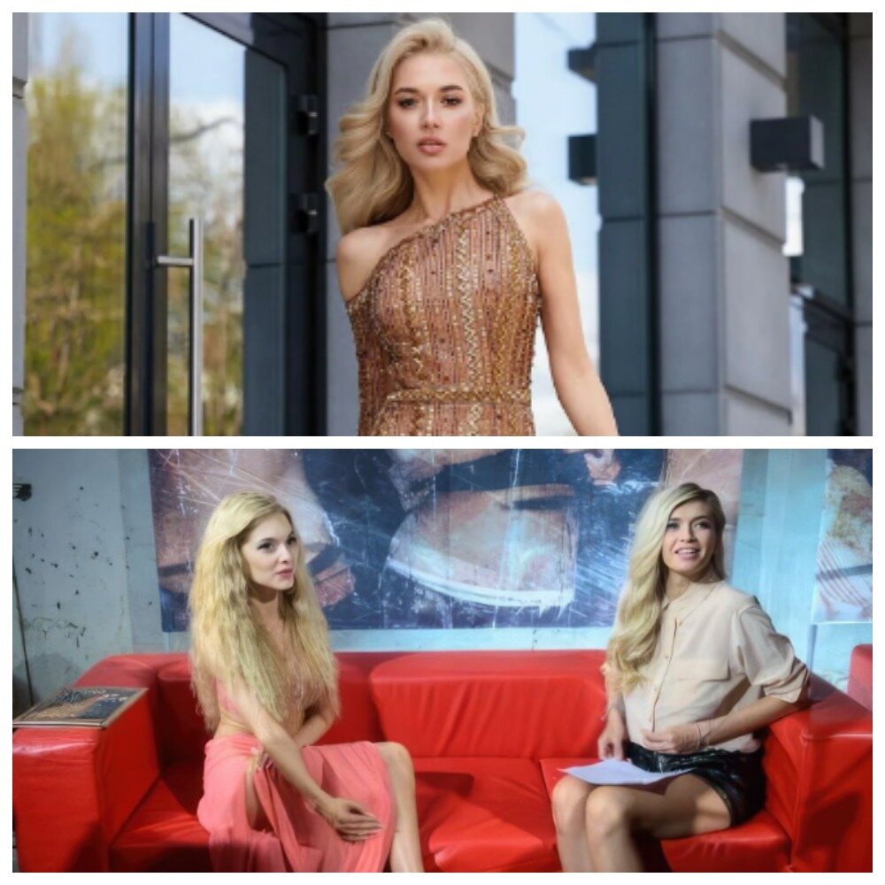 Сверху - Эрика Герцег, внизу - она же с Верой Брежневой. Фото из открытых источников.