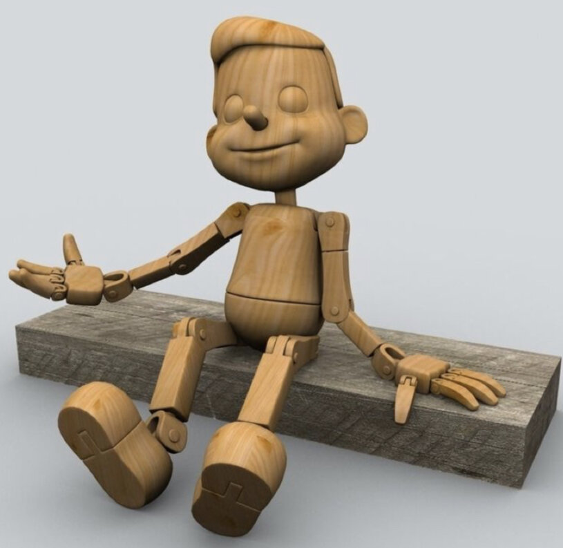 Wood 3d model