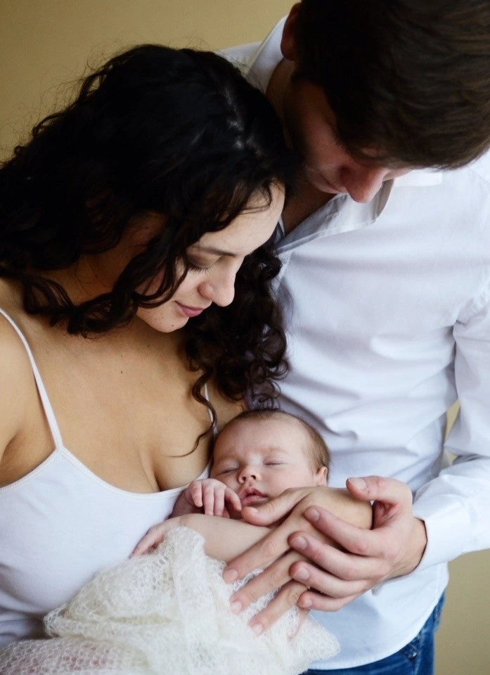 2013 год. Мы с первенцем Пелагеей