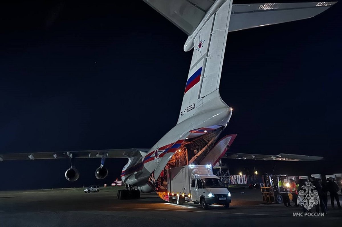    С Северного Кавказа в сектор Газа отправили 62 тонны гуманитарного груза