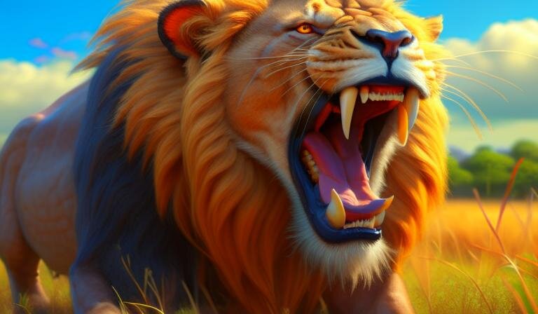 Упражнение "Рычащий лев"