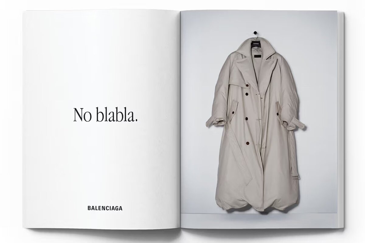    Balenciaga запустил ироничную кампанию в формате книги (фото 2)