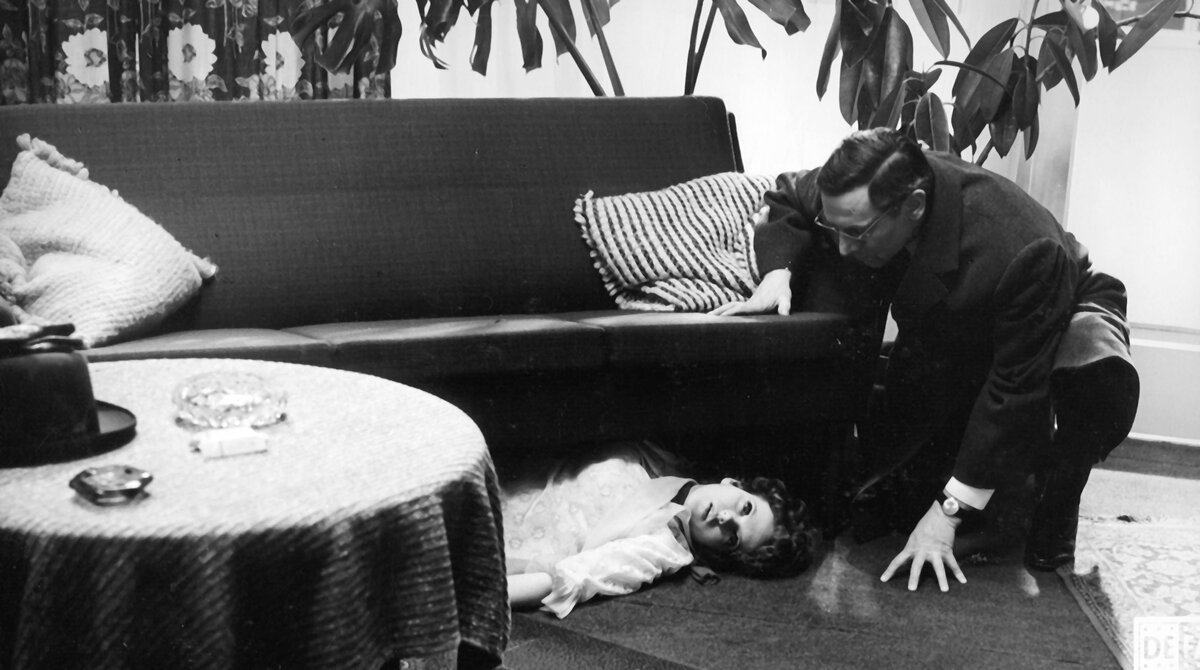 Кадр из фильма "Тайна деревянных идолов" (1968)