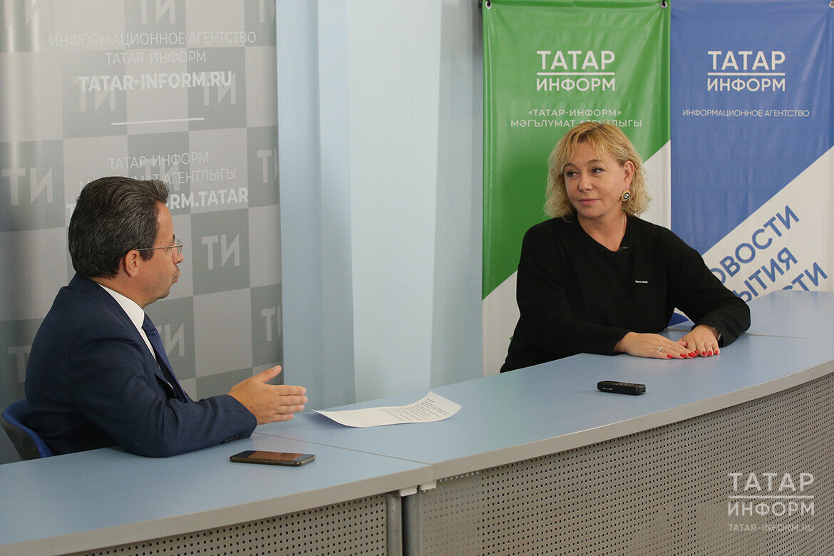 Арина Шарапова: «Необходимо сохранять, разрабатывать, углублять позитивный контент и делать его максимально доступным». Фото: © Султан Исхаков / «Татар-информ»