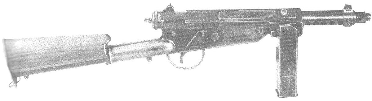 Пистолет-пулемет МСЕМ-1.