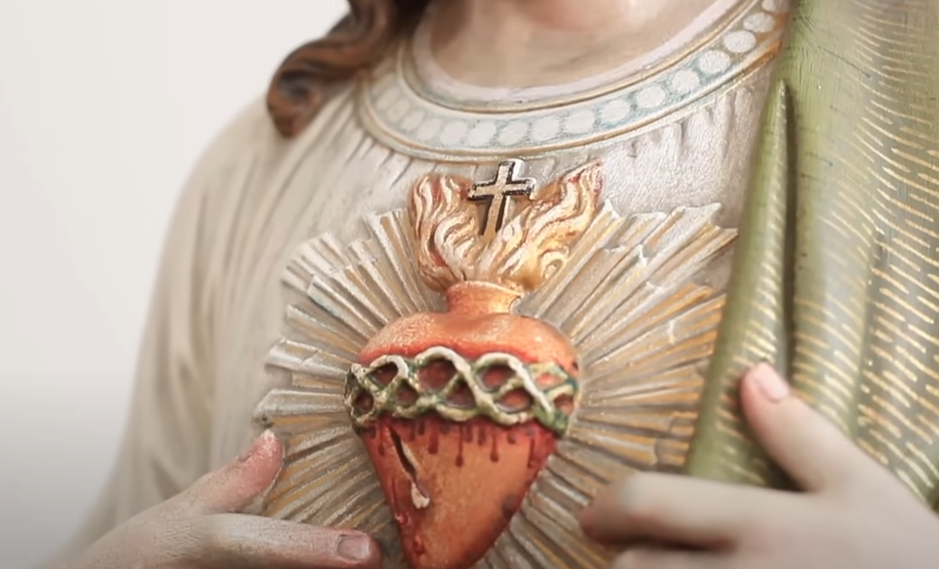 Идея "открытого сердца" Христа