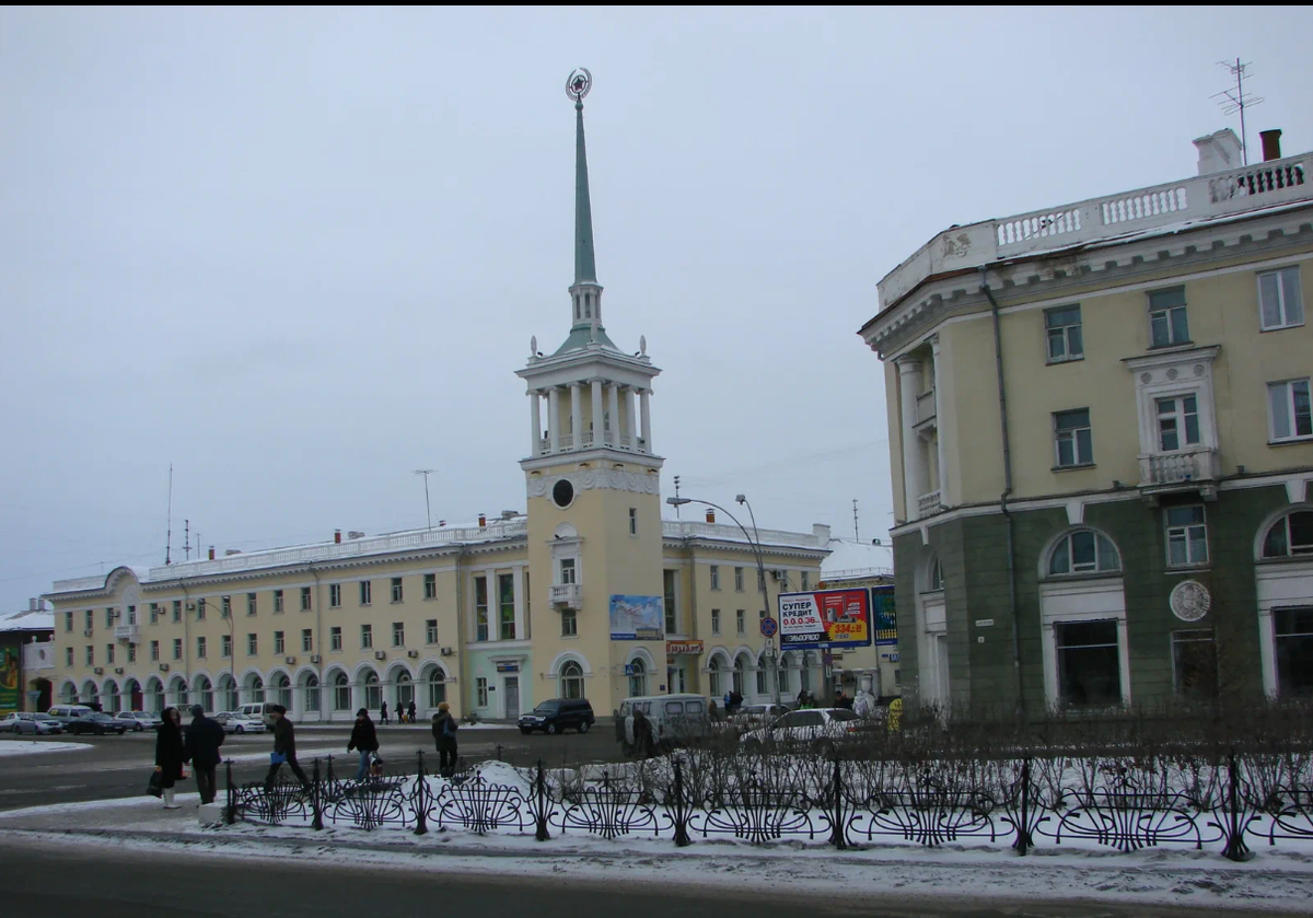 Центр города Ангарск