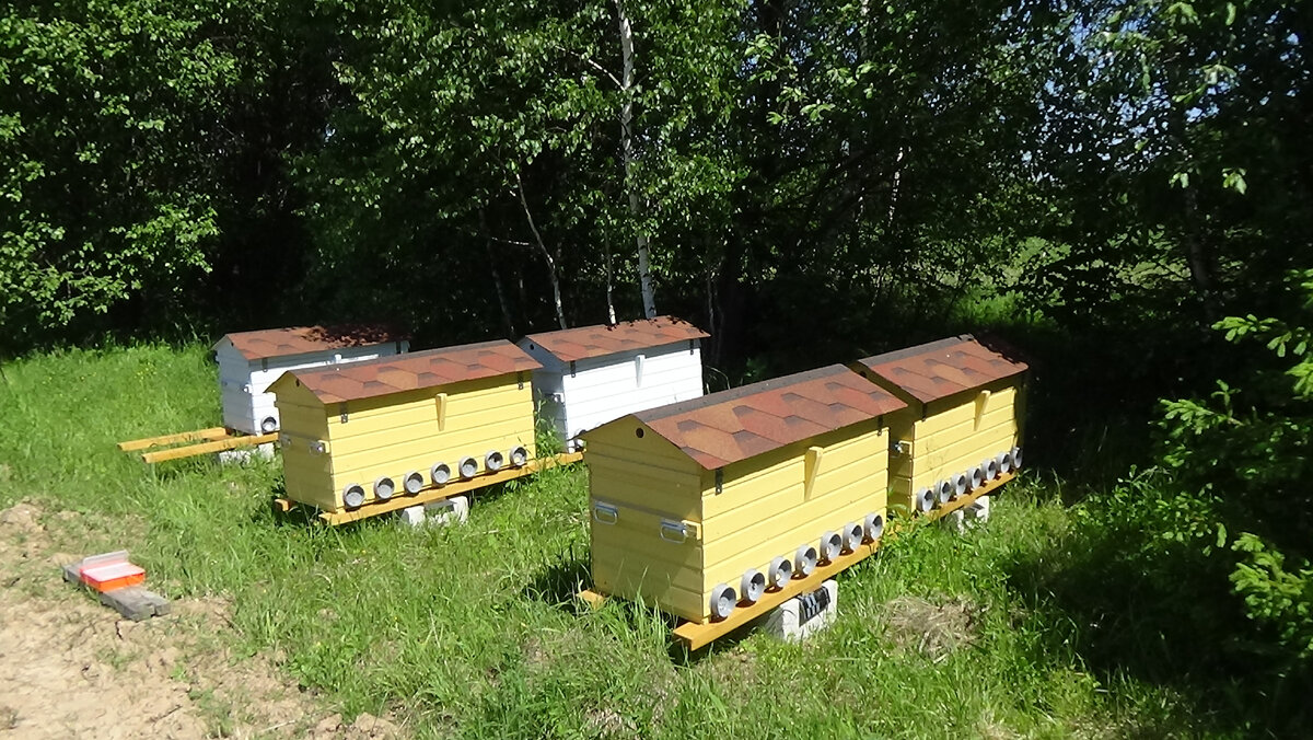 Владимирские ульи ЭКО. Крыши домиков