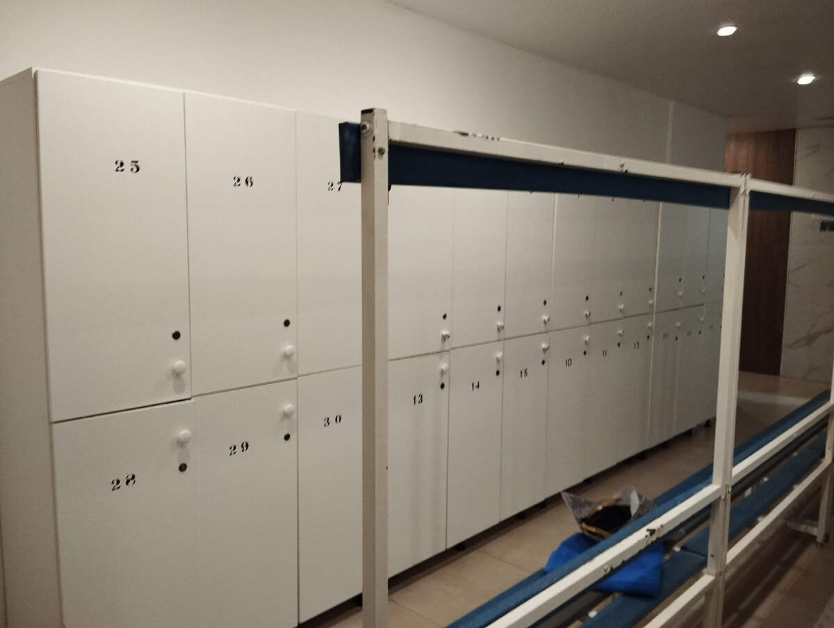 Раздевалка. 