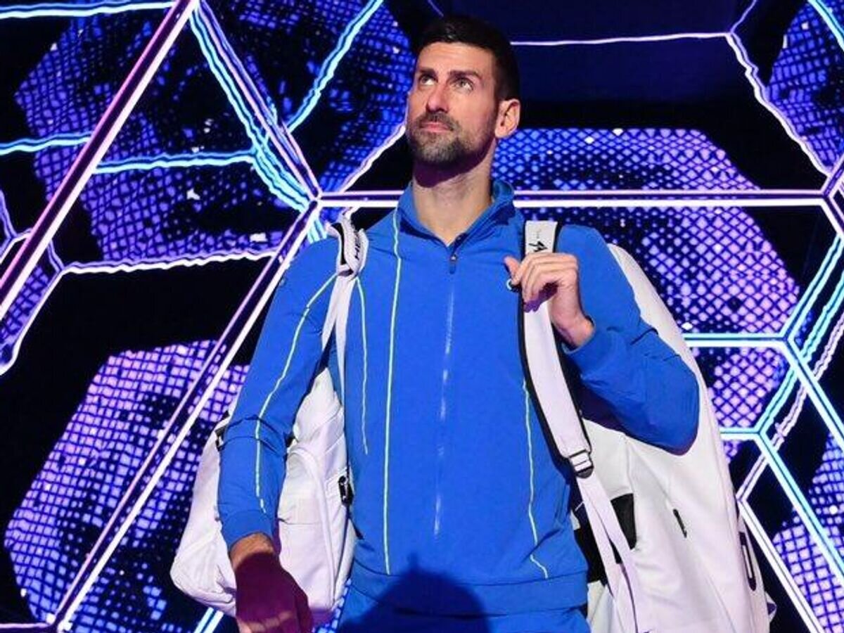    Сербский теннисист Новак Джокович© Фото : Пресс-служба RolexParisMasters