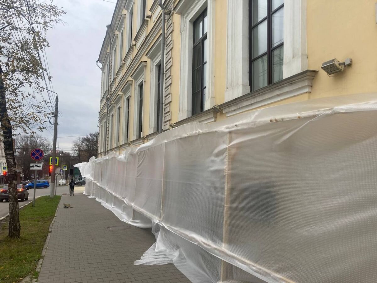 В Туле началась подготовка к капремонту цоколя Дома Дворянского собрания |  «Тульские новости» | Дзен