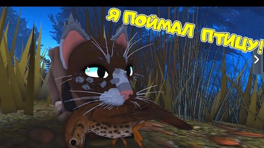 КОТЫ ВОИТЕЛИ в РОБЛОКС! ПАПА КОТ поймал БЕЛКУ и накормил ДОЧКУ КОШКУ! Warrior Cats Ultimate Edition