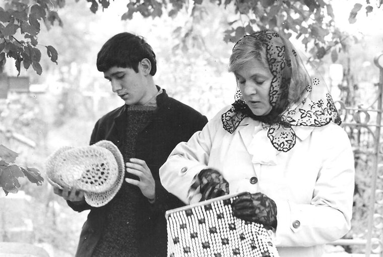 Кадр из фильма «Долгие проводы», 1971, Одесская киностудия