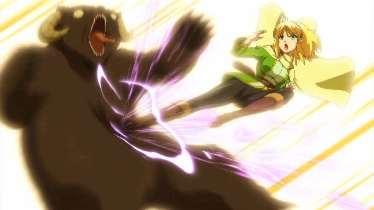 ... Но от суровой главной героини все равно не убежит)))