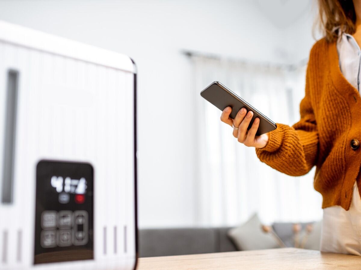    Управление бытовой техникой, подключенной к системе Умный дом© iStock.com / RossHelen