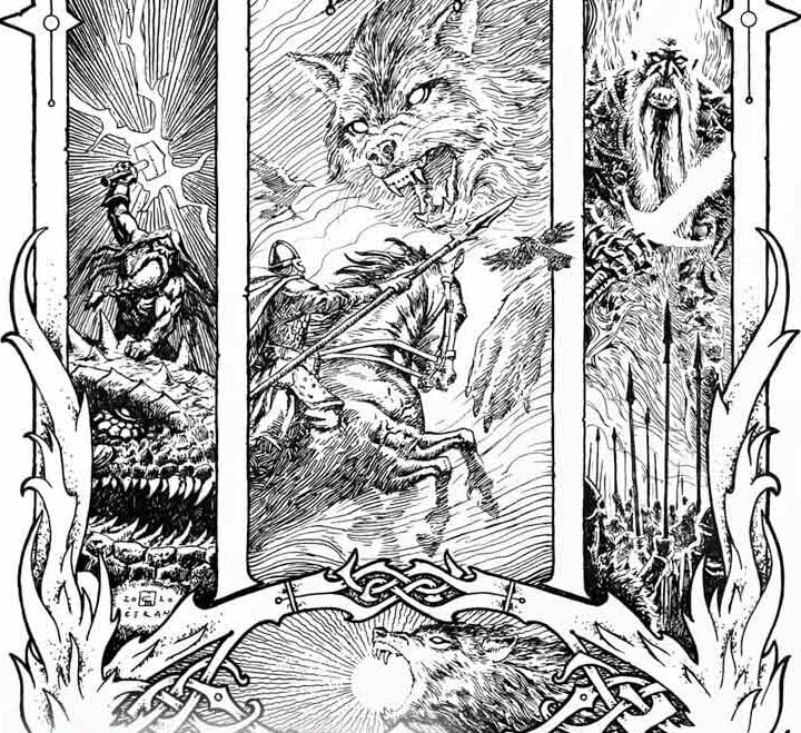 «Ragnarök»(фрагмент). Milivoj Ćeran