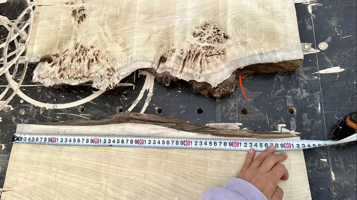 «Карагач» после фрезеровки 